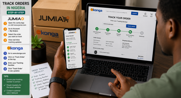 How to Track Jumia and Konga Orders in Nigeria (Step-by-Step Guide 2026)
