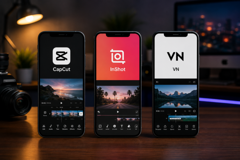 CapCut vs InShot vs VN: Best Free Video Editor for Nigerian Creators